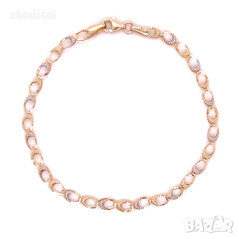 Златна дамска гривна 1,84гр. 18,0см. 14кр. проба:585 модел:36344-1