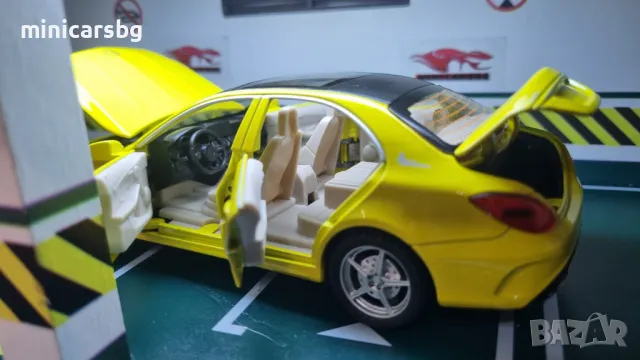 Метални колички: Mercedes-Benz C260L (Мерцедес-Бенц C-класа), снимка 4 - Колекции - 48707691