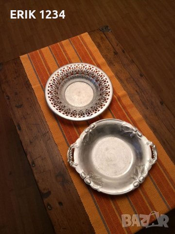 Стари алуминиеви чинии за плодове, снимка 2 - Антикварни и старинни предмети - 38661826
