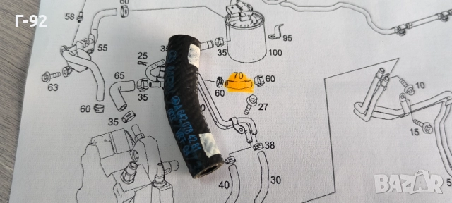 A6420784281**NEU**MERCEDES-BENZ**МАРКУЧ ЗА ГОРИВО**M 642*, снимка 2 - Части - 52140472