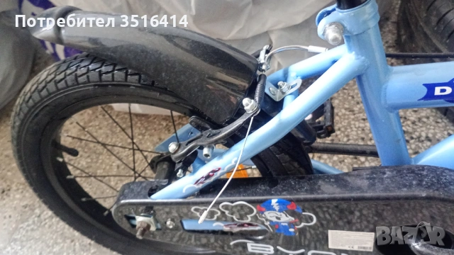 детско колело byox 16" като ново, снимка 3 - Велосипеди - 54183421
