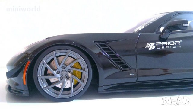 Chevrolet Corvette C7 Prior Design - мащаб 1:18 на GT Spirit Modellauto модела е нов в кутия, снимка 9 - Колекции - 29955471