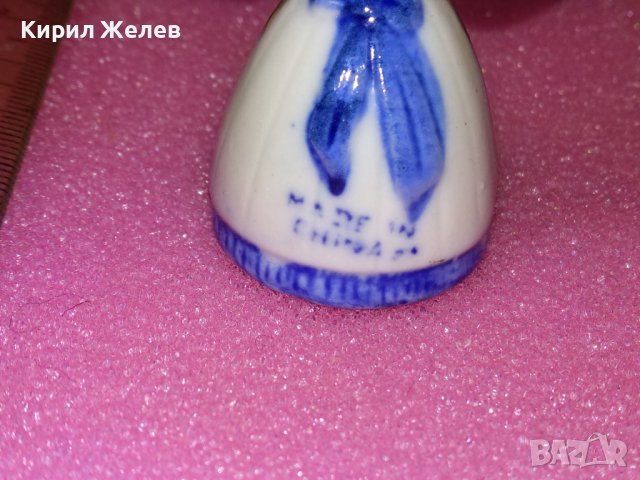 ПОРЦЕЛАНОВА РИСУВАНА КОЛЕКЦИОНЕРСКА ФИГУРКА с МАРКИРОВКА 18607, снимка 3 - Колекции - 44299439