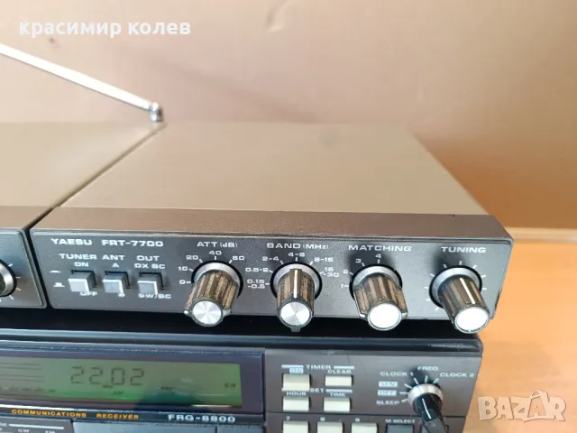 радиоприемник "YAESU FRG 8800"+FRT 7700+FRA 7700", снимка 7 - Радиокасетофони, транзистори - 48129104