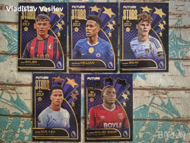 Topps Gold EPL 2026 - Base & Inserts, снимка 3 - Колекции - 53830934