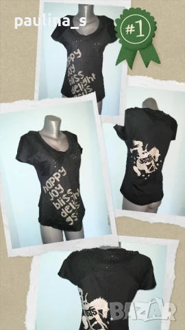 Три различни броя / Брандова блуза тип тениска "Autentic" sports / унисайз, снимка 8 - Корсети, бюстиета, топове - 28439764