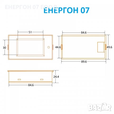  20000W Ватметър БЕЗ рязане на кабел контролен електромер волтметър амперметър , снимка 5 - Други - 39189059