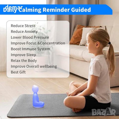 Практикуване на дишане за медитация | 4-7-8 Насочвана визуална медитация, снимка 3 - Други стоки за дома - 42509720