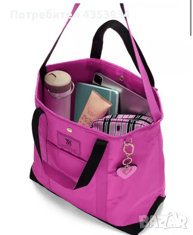 Victoria’s Secret Carryall Tote Bag, снимка 2 - Чанти - 56075544
