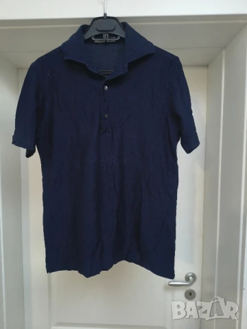 Ermenegildo Zegna тъмносиня блуза 