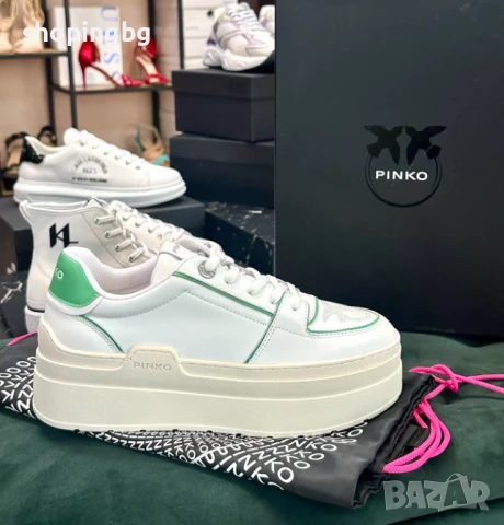 Оригинални дамски сникърси PINKO  349 лв.