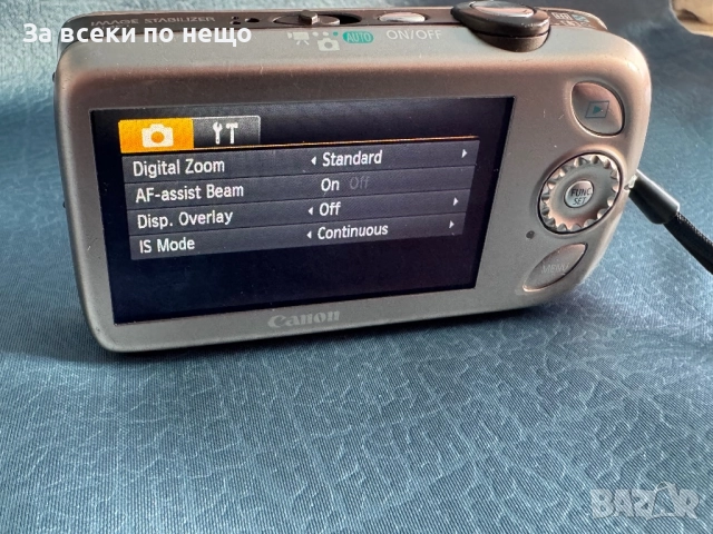 Цифров фотоапарат Canon Digital IXUS 110 IS , 12MP, снимка 9 - Фотоапарати - 52796097