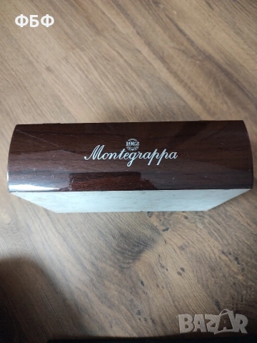 Montegrappa луксозна кутия , снимка 2 - Антикварни и старинни предмети - 53231506