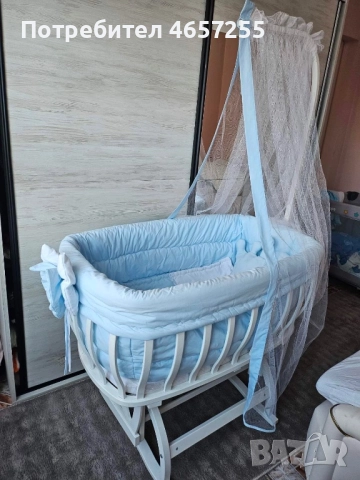 Бебшко легло, снимка 2 - Бебешки легла и матраци - 52893486