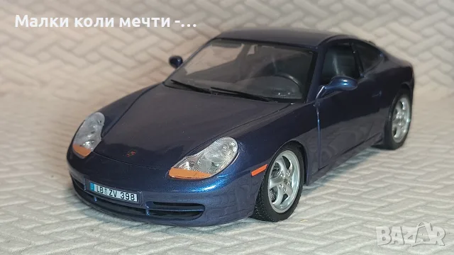 метална кола Porsche 911 Carrera  . Мащаб 1:18