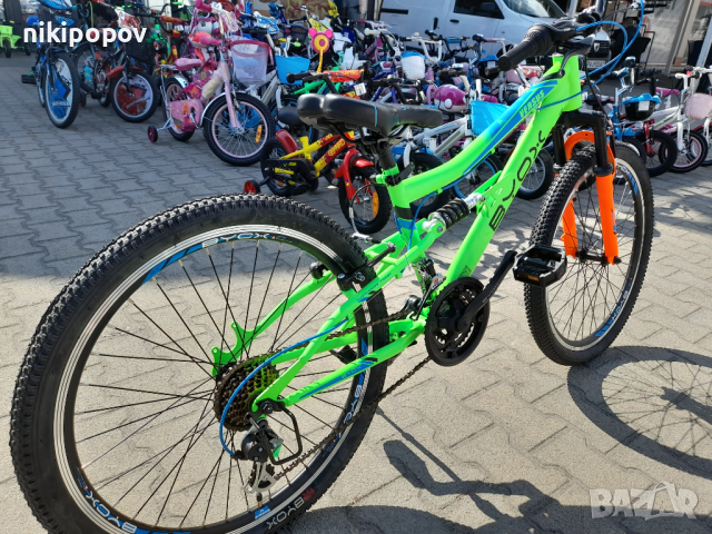 BYOX Велосипед 24" VERSUS зелен, снимка 9 - Велосипеди - 44587905