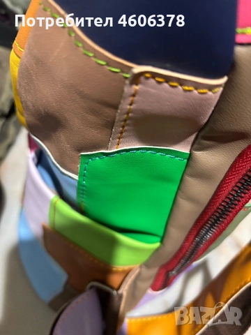 Раница от естествена кожа много запазена, снимка 3 - Раници - 51859760