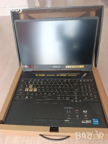 Геймърски лаптоп Asus FX5060H с i7 11800H, снимка 9 - Геймърски - 53105775