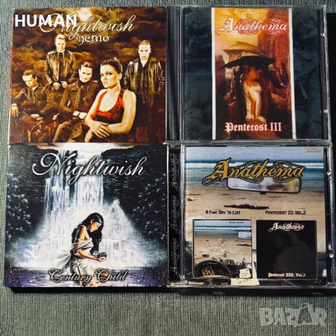 Nightwish - Anathema - Pitchshifter - HIM, снимка 7 - CD дискове - 50911139