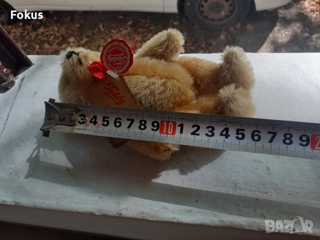 Оригинално плюшено мече Teddy Hermann, снимка 7 - Антикварни и старинни предмети - 53307221