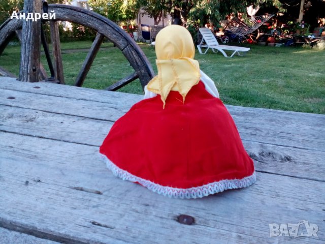 Стара кукла за Самовар #2, снимка 3 - Други ценни предмети - 29724731