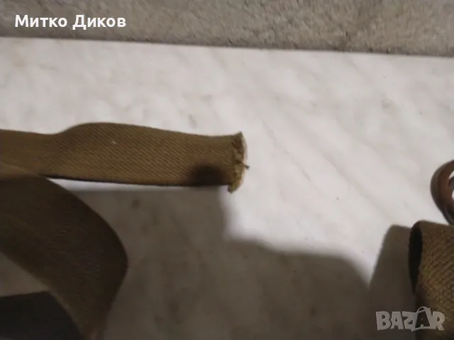 Текстилен колан метална тока 165см на 38мм от соца, снимка 7 - Колани - 48428359