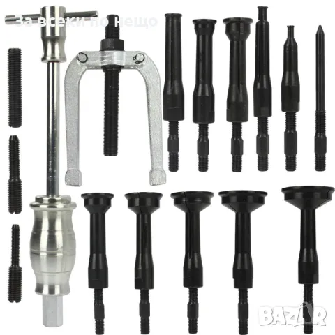 Обратен чук и скоба за лагери и накрайници 16 части Mar-Pol, снимка 5 - Други инструменти - 50334673