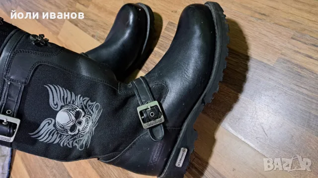 Xelement-кожени шити ботуши -44,5, снимка 2 - Мъжки ботуши - 48079066