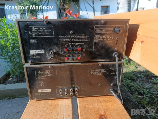 Hitachi HMA-G2&Hitachi HGE-G2 *Стъпало и еквалайзер*, снимка 4 - Ресийвъри, усилватели, смесителни пултове - 50448490