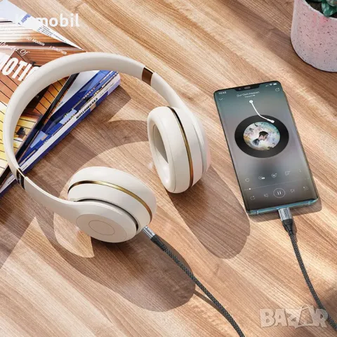 Кабел Hoco UPA26 AUX / Type C USB, снимка 3 - USB кабели - 50005446