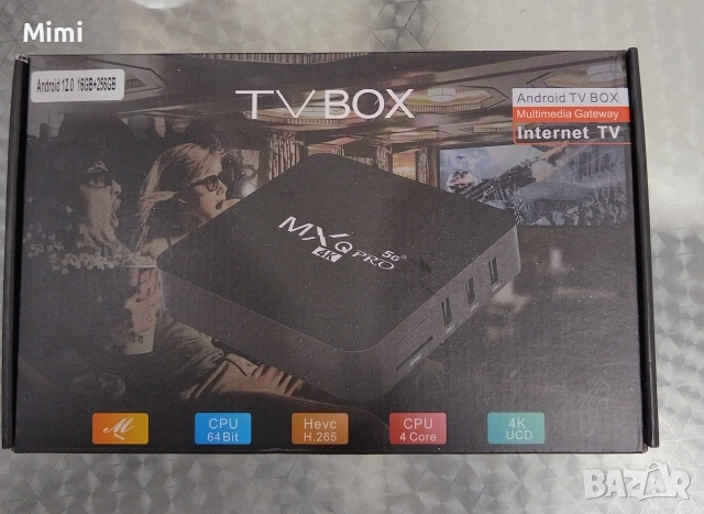 Tv Box MXQ 4K 5g 16ram 256rom, снимка 4 - Приемници и антени - 52648782