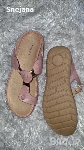 чехли естествена кожа за 13лв от 99лв , снимка 3 - Чехли - 50993599