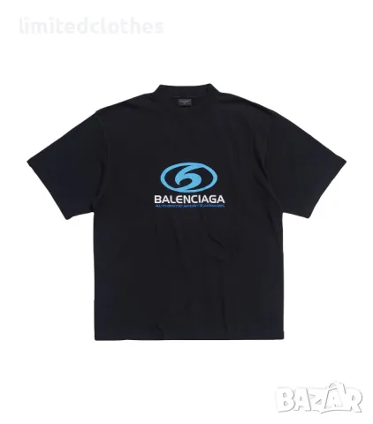 BALENCIAGA Surfer Sports Apparel Logo Print Oversized Мъжка / Дамска Тениска size XS (S / M), снимка 4 - Тениски - 47384529