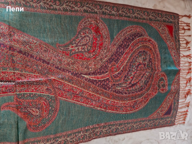 Ефектен, голям шал, снимка 3 - Шалове - 52429947