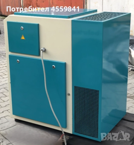 Винтов Компресор Renner RS 11*1,5 Кубика Дебит*Сервизиран Редовно!!!*11KW*10 Bar*, снимка 2 - Други машини и части - 52459899