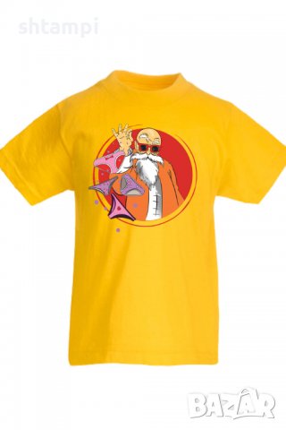 Детска тениска Dragon Ball Z Master Roshi 03,Анимация,игра,Празник,Повод, снимка 8 - Детски тениски и потници - 37947372