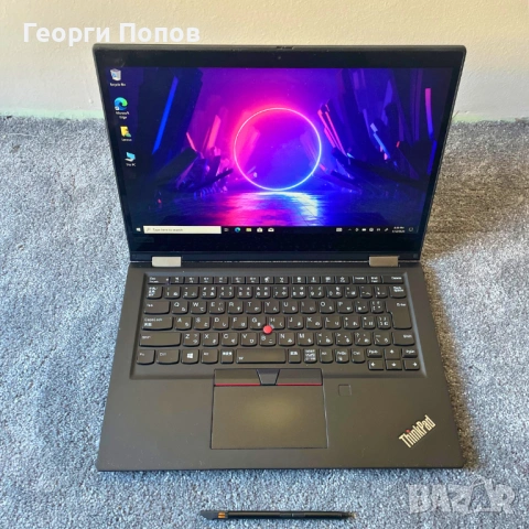 Lenovo X390 YOGA - 13.3''FHD Touchscreen, i5-8365u, 16GB RAM DDR4, снимка 4 - Лаптопи за работа - 53072155