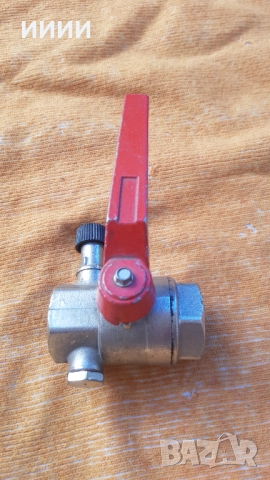 Спирателен кран с изпразнител 1 цол