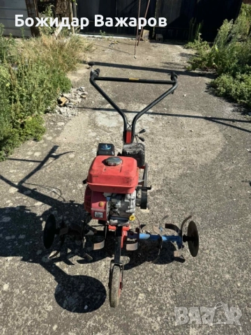 Моторна фреза с рало