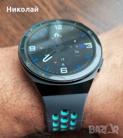 Huawei watch GT2е силиконови и естествена кожа верижки, мъжки, дамски, снимка 12 - Каишки за часовници - 35560210