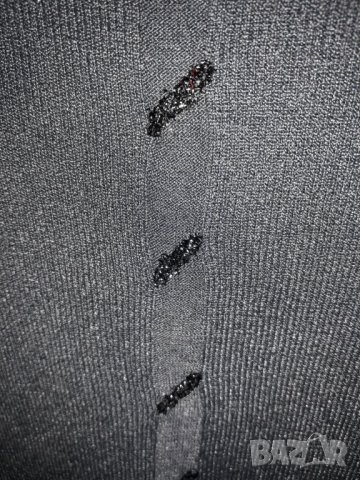 Дамска черна блуза  с дълъг ръкав, снимка 2 - Блузи с дълъг ръкав и пуловери - 30184870