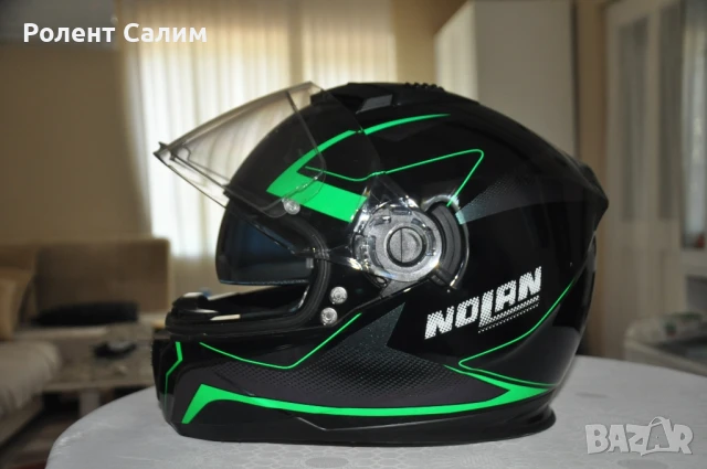 Каска Nolan N86 като нова, снимка 4 - Аксесоари и консумативи - 51323876
