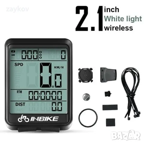 INBIKE безжичен велосипеден компютър