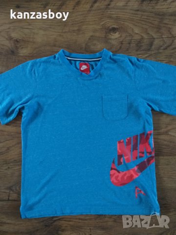  NIKE SS CAMO PKT TEE YTH - страхотна юношеска тениска, снимка 9 - Детски тениски и потници - 34186704