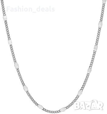 Нова унисекс верижка хипоалергенно колие от стерлингово сребро
