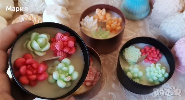 Ароматна Свещ , снимка 9 - Декорация за дома - 47828362