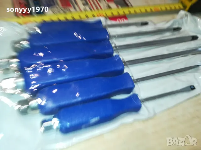 СИНИ-УДАРНИ ОТВЕРТКИ-ЯКИ СЪС ЗАГВАТ ЗА КЛЮЧ 3103251743, снимка 3 - Отвертки - 49713038