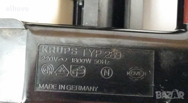 Грил скара Krups TYP 289, снимка 6 - Скари - 29480726