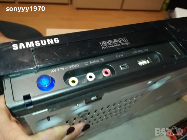 SAMSUNG DVD HR-773 HDD & DVD RECORDER-ВНОС GERMANY 1811251041LCHERY2, снимка 7 - Плейъри, домашно кино, прожектори - 52452476
