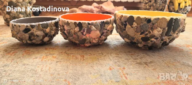 Фруктиери с морски мотиви 